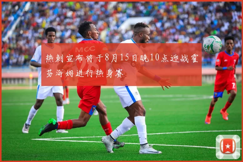热刺宣布将于8月15日晚10点迎战霍芬海姆进行热身赛